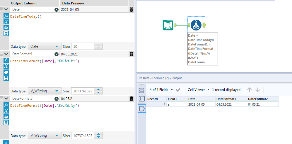 How to change format date - Alteryx