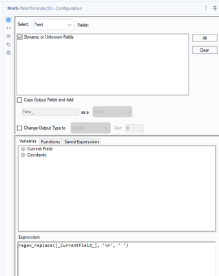 Recognizing Headers with different line break formats - Alteryx