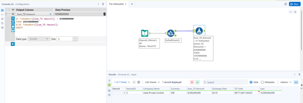 Replace values and remove duplicate - Alteryx