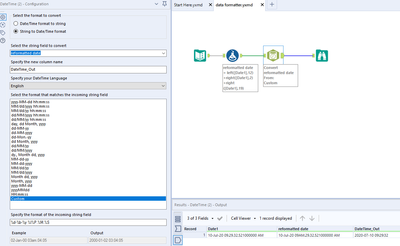 Date time Parse - Alteryx