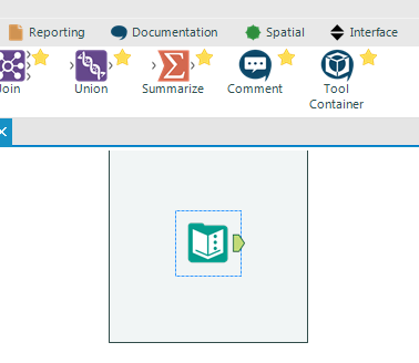 Enhanced Usability: Workspace and Tool Containers - Alteryx