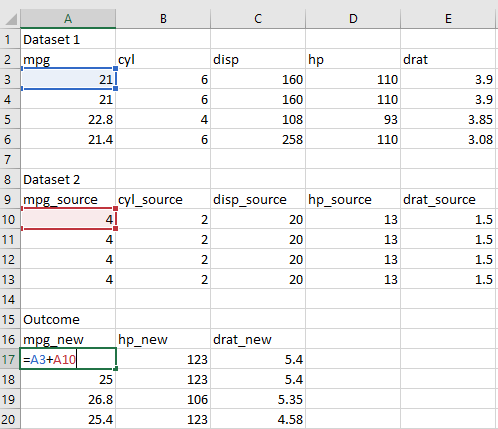 Dynamically add values from target and source columns - Alteryx