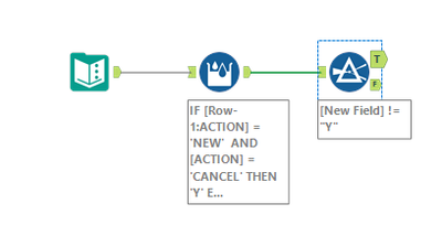 Delete rows based on specific conditions - Alteryx