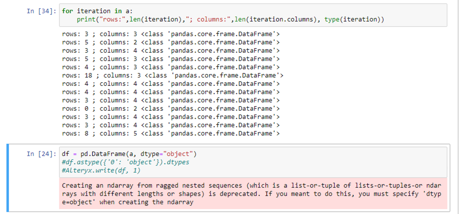 Python and alteryx - Tabula - Alteryx