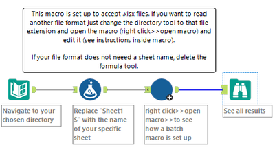 Issues using a batch macro to combine multiple files with different ...