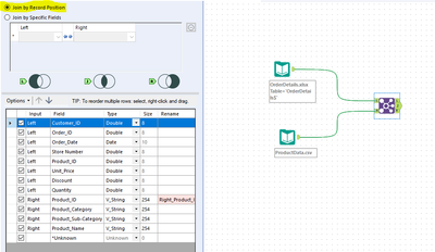 Joining Data in 2 worksheets with same column names - Alteryx