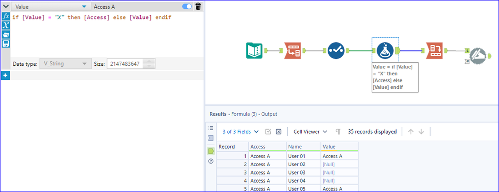 Replace Records in a Table - Alteryx