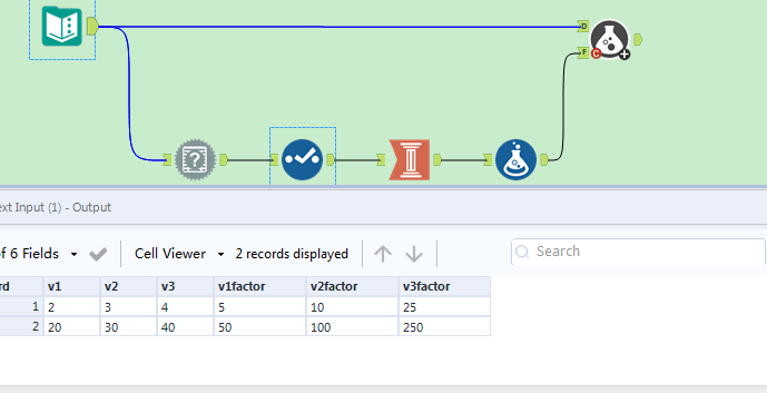 Multi-Field Tool with dynamic fieldnames in formula expression - Alteryx