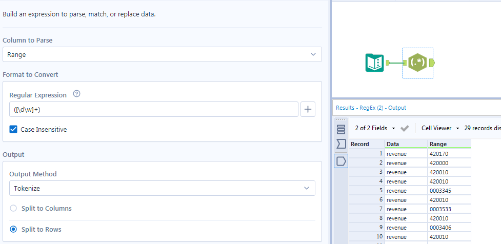 Splitting data into rows - Alteryx