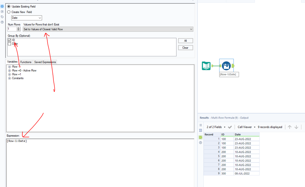 Update Missing records based on ID column - Without using Summary/Join ...
