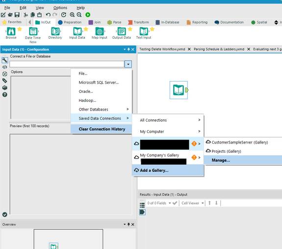 SQL Server - "unable to translate alias" when I save my workflow to the ...