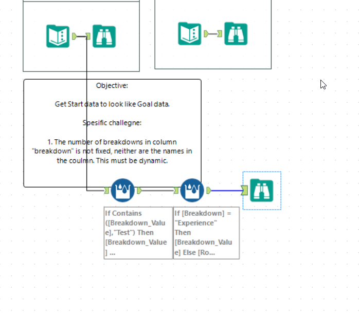 Grouping data by hierarchical values in one column - Alteryx