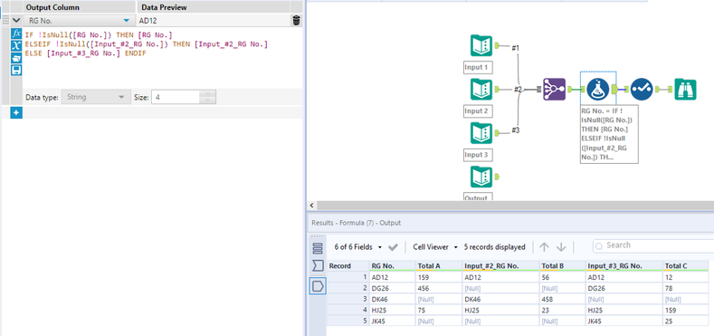 Join Multiple input - Alteryx