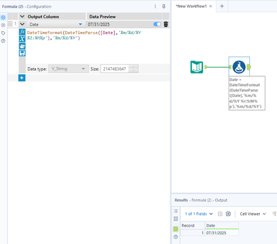 Possible help with Date time tool - Alteryx