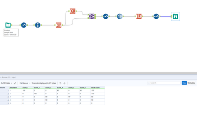Higher value in new output column - Alteryx