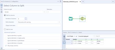 Multiple delimiter characters - Alteryx