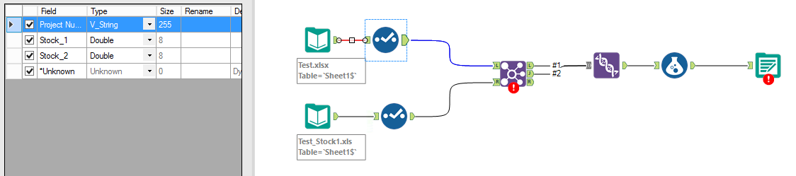 Basic Question: String fields will not join - Alteryx
