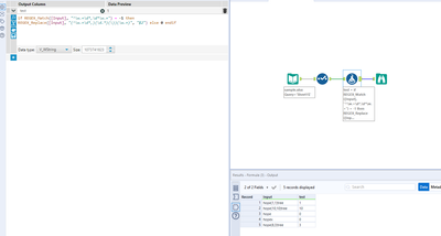How to extract digits after a character using regex in formula tool ...