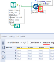 Invalid Column Index and missing null values - Alteryx