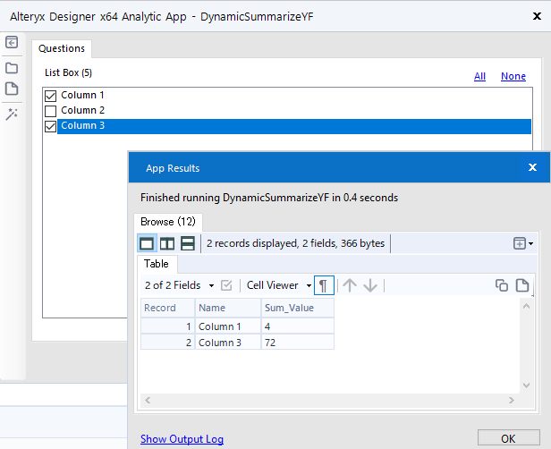 Help Needed: Summing Multiple Columns Individually Using the Summarize ...