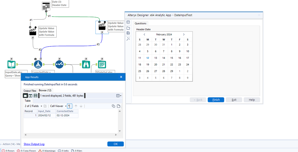 Date input tool - Alteryx