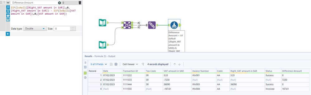 Joining Two Tables - Alteryx