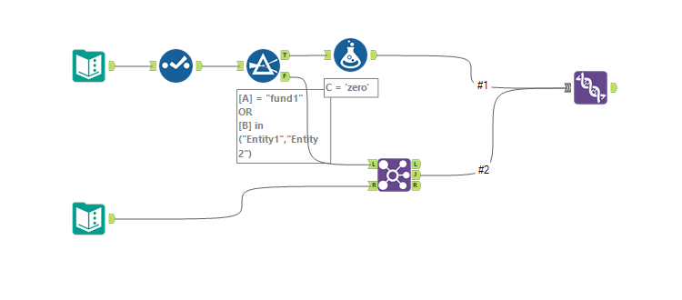 New column based on conditions - Alteryx