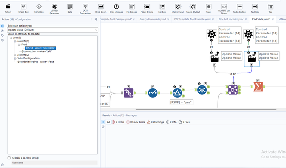 Repeat part of the workflow with different inputs - Alteryx