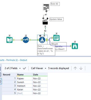 Want to Change the Month by Using Analytic App Date Interface - Alteryx