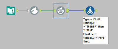 Detecting various CSV file types - Alteryx