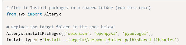 Python Packages in Alteryx: No Admin, No Problem - Alteryx