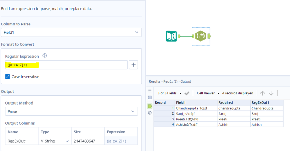 How to remove all date after multiple character - Alteryx