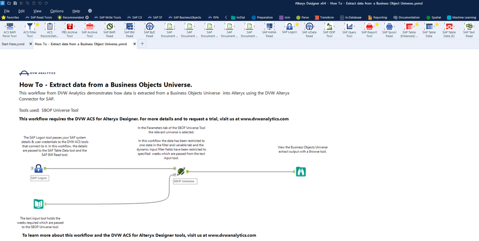 SAP Business Objects - Extract data from a Business Objects (SBOP ...