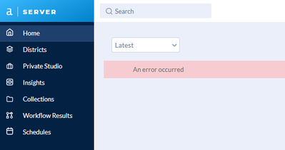 Alteryx Gallery Server error when logging in - Alteryx