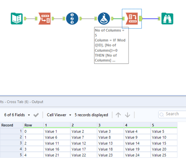 Spliting single row to multiple rows - Alteryx