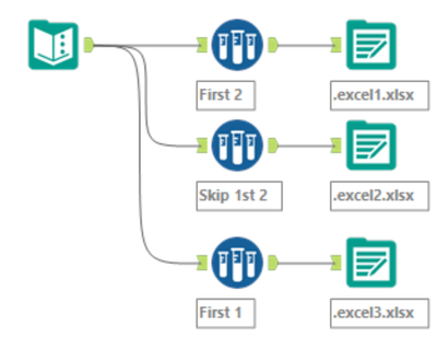 Split the data using two column and combine - Alteryx