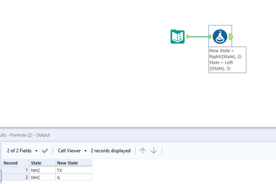 changing a column - Alteryx