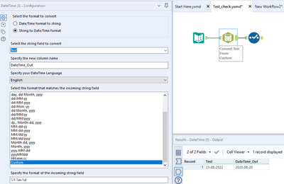 Date Conversion Issue - Alteryx
