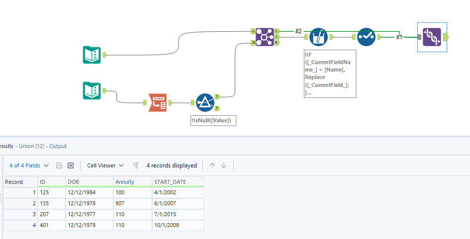 Advanced Find & Replace - Alteryx