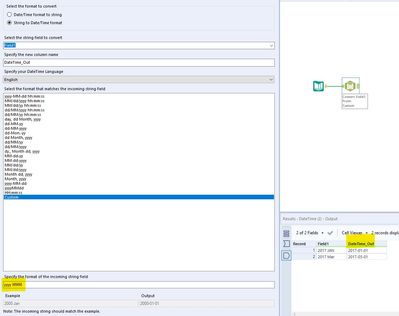 Converting date field and receiving error - Alteryx