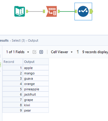 Stacking all columns in a dataset into one column - Alteryx