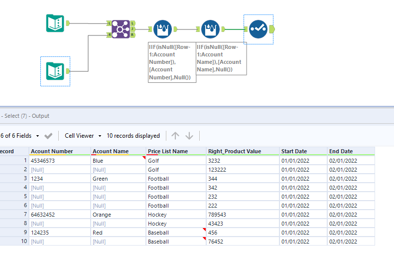 Lookup the will return multiple values - Alteryx