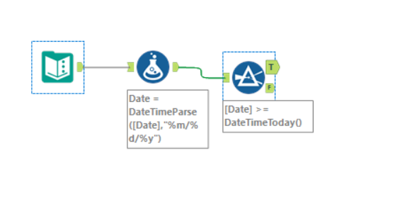 How to filter out based on custom date - Alteryx