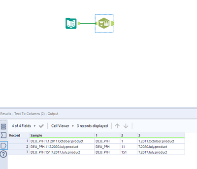 Trim a string with variable length - Alteryx