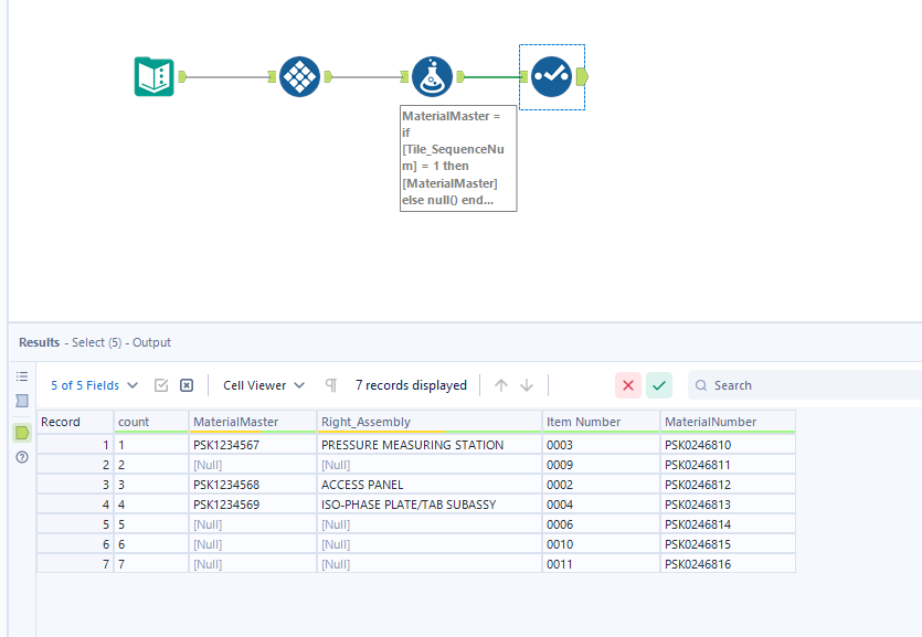 Multi-Row Formula - Alteryx