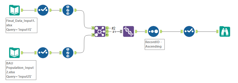 Join two data set like VLOOKUP - Alteryx