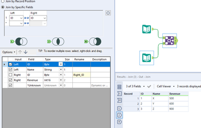 Merge two files based on common column - Alteryx