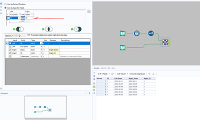 Matching two data sets on two different fields - Alteryx