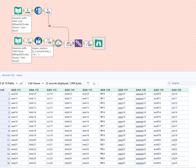 Recognizing Headers with different line break formats - Alteryx