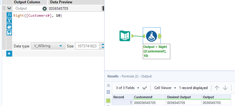 Reduce string to a certain amount of characters - Alteryx